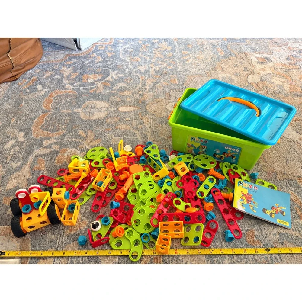 195 Piece Educational STEM‎ Construction Building Toy Set